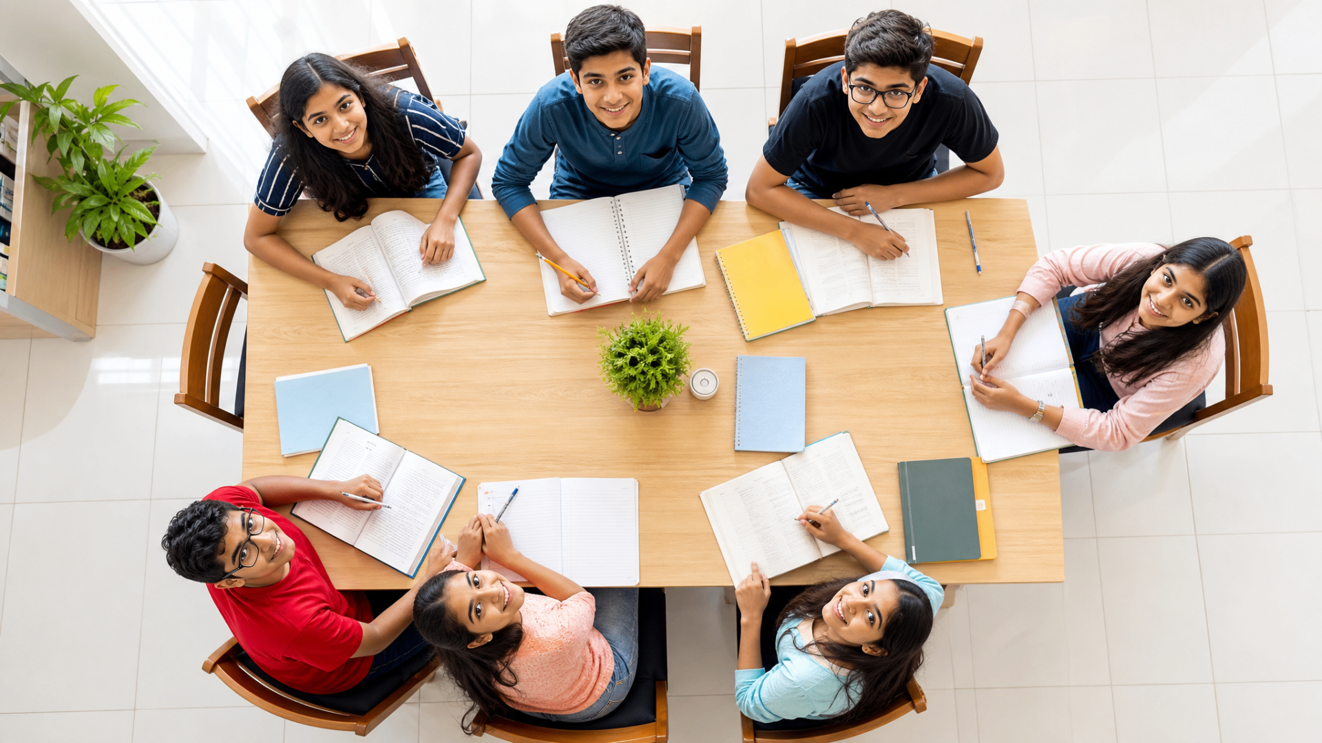 Students preparing for NEET and JEE at PCB Super-30